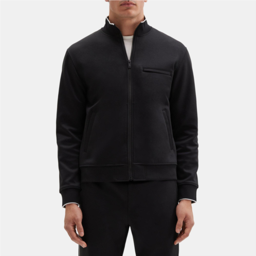 Theory Zip Jacket in Double-Knit Jersey