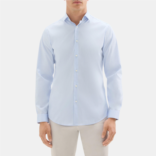 Theory Slim-Fit Shirt in Stretch Cotton-Blend