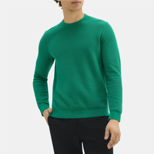 Theory Crewneck Sweater in Organic Cotton