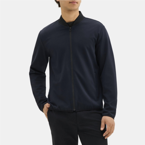 Theory Bomber Jacket in Stretch Jersey