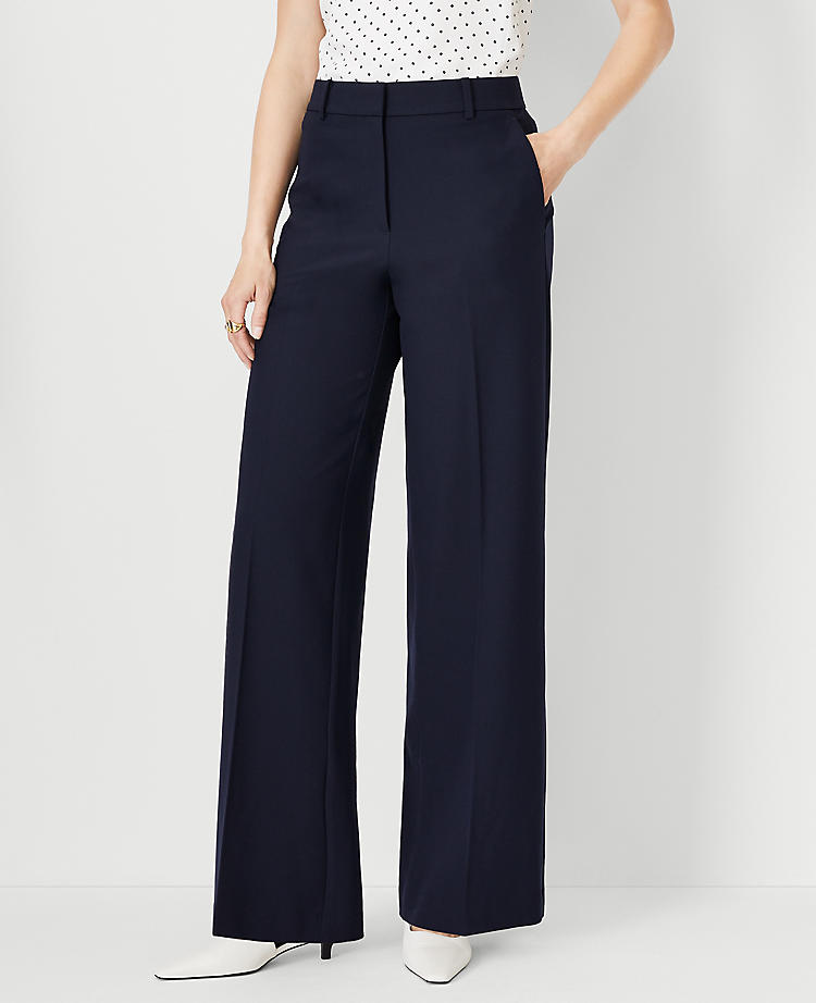 Anntaylor The Wide Leg Pant in Seasonless Stretch