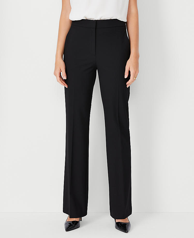 Anntaylor The Petite High Rise Trouser Pant in Seasonless Stretch - Curvy Fit