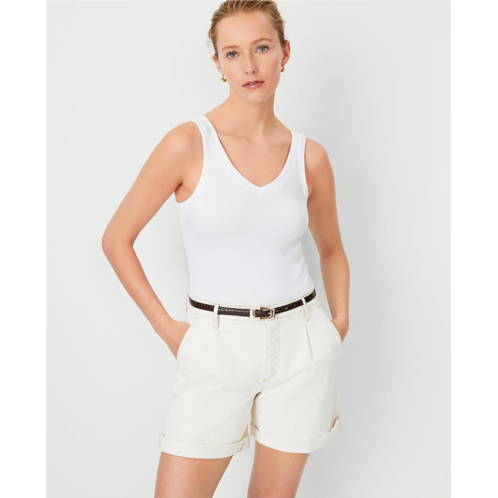 Anntaylor AT Weekend Double V Tank Top