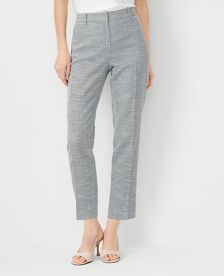 Anntaylor The Petite Mid Rise Eva Ankle Pant in Texture