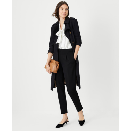Anntaylor The Petite High Rise Eva Easy Ankle Pant in Twill