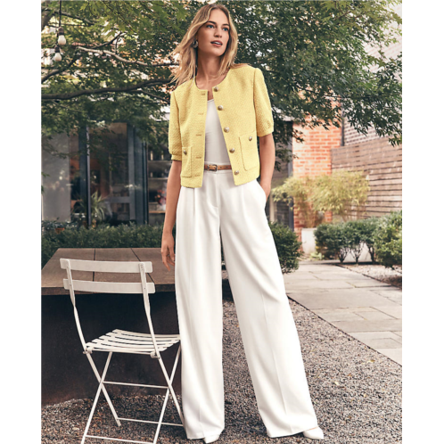 Anntaylor The Pleated Wide Leg Pant