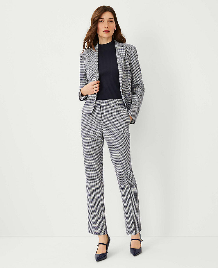 Anntaylor The Petite Eva Ankle Pant in Houndstooth