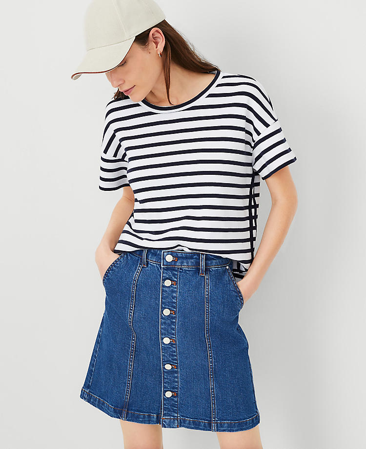 Anntaylor AT Weekend Striped Top
