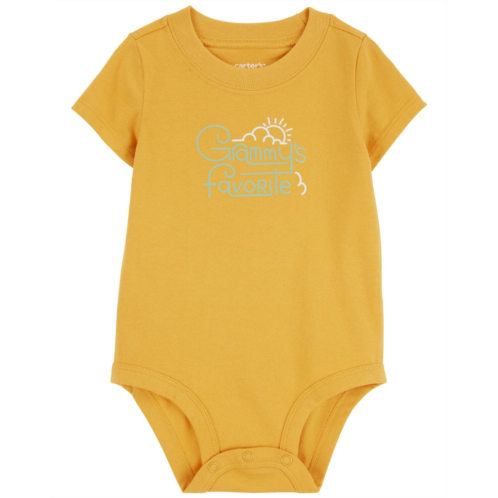 Oshkoshbgosh Yellow Baby Grammys Favorite Cotton Bodysuit | oshkosh.com