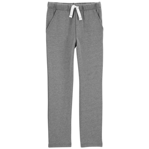 Carters Grey Kid Pull-On French Terry Pants