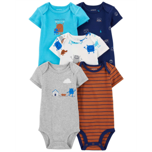 Oshkoshbgosh Multi Baby 5-Pack Short-Sleeve Bodysuits | oshkosh.com