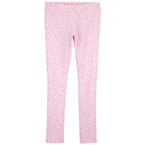 Oshkoshbgosh Pink Kid Floral Leggings | oshkosh.com
