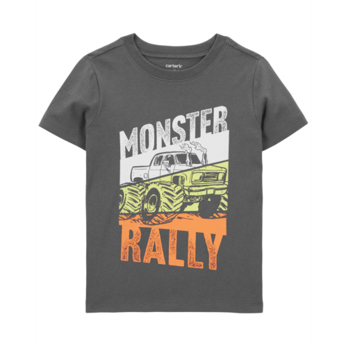 Carters Grey Toddler Monster Truck Graphic Tee
