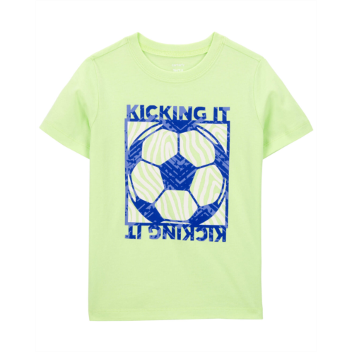 Carters Green Toddler Soccer Ball Graphic Tee