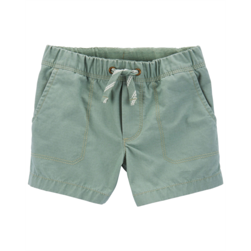 Carters Green Baby Pull-On Terrain Shorts