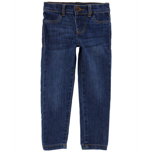 Carters Marine Blue Toddler Dark Blue Wash Super Skinny-Leg Jeans