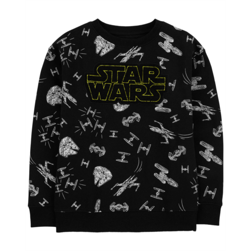 Carters Black Kid Star Wars Sweatshirt