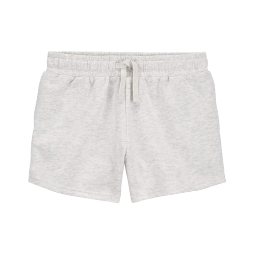 Carters Grey Kid Pull-On French Terry Shorts
