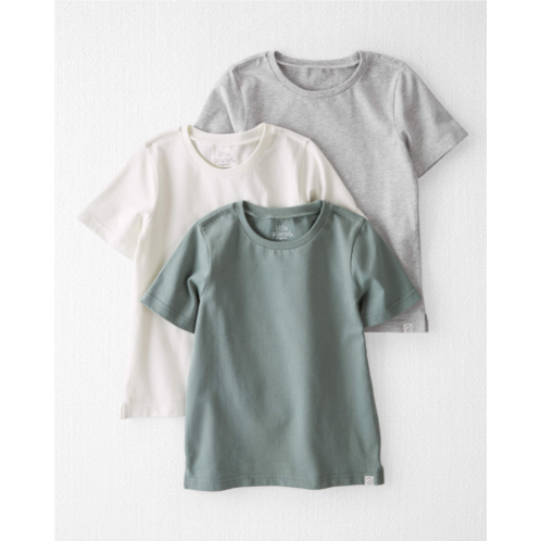 Carters Multi Toddler 3-Pack Organic Cotton T-Shirts