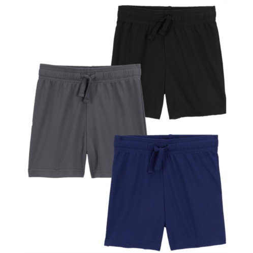 Carters Multi Toddler 3-Pack Pull-On Mesh Shorts