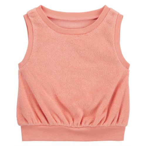 Carters Peach Baby Terry Tank