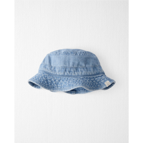 Carters Blue Baby Organic Cotton Chambray Bucket Hat