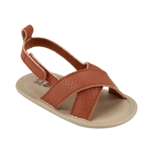 Oshkoshbgosh Brown Baby Casual Sandals | oshkosh.com