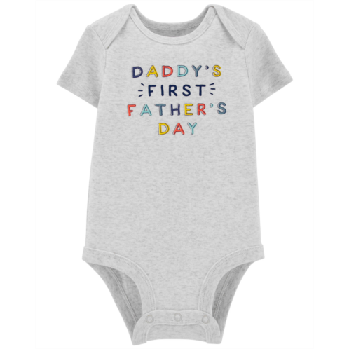Oshkoshbgosh Grey Baby Fathers Day Original Bodysuit | oshkosh.com
