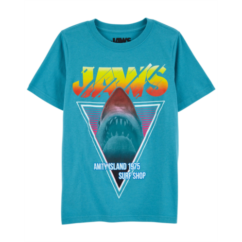 Carters Blue Kid JAWS Graphic Tee