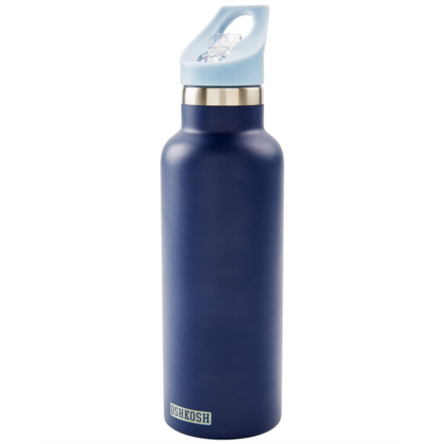 Carters Blue OshKosh Stainless Steel Water Bottle With Sticker Pack