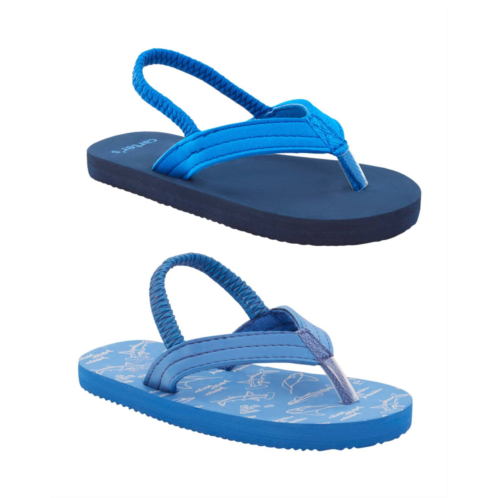 Carters Blue 2-Pack Flip-Flops