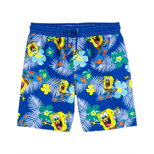 Oshkoshbgosh Multi Kid Spongebob Squarepants Swim Trunks | oshkosh.com
