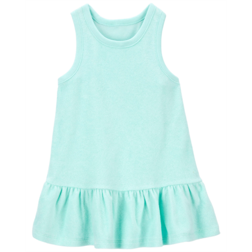 Carters Turquoise Baby Racerback Peplum Cover-Up