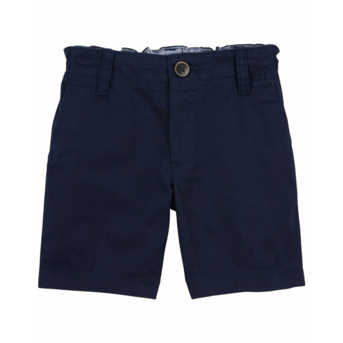 Carters Navy Baby Stretch Chino Shorts