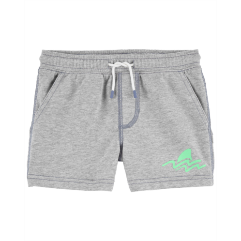 Carters Grey Baby Pull-On French Terry Shorts