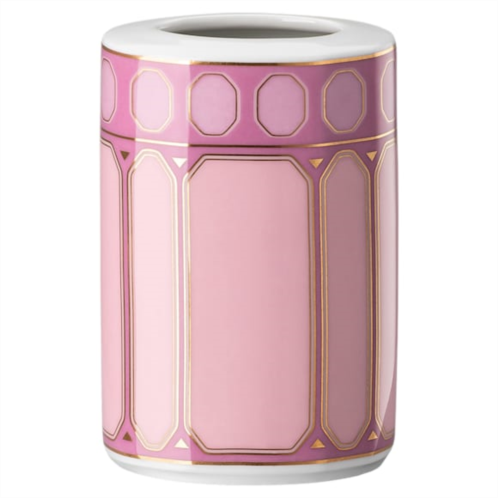 Swarovski Signum vase, Porcelain, Small, Pink