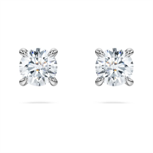 Swarovski Eternity stud earrings, Laboratory grown diamonds 0.5 ct tw, 14K white gold