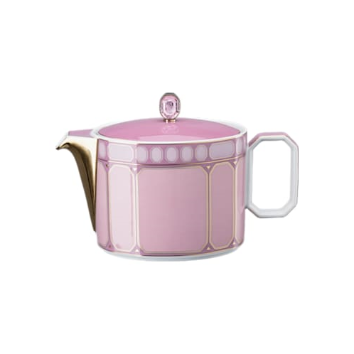 Swarovski Signum teapot, Porcelain, Small, Pink