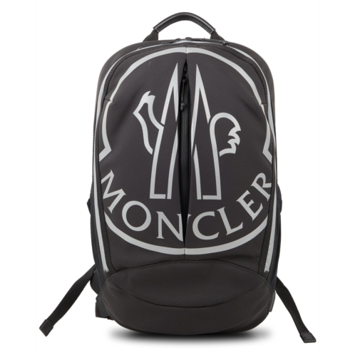 Moncler Black Nylon Cut Backpack (Authentic Pre-Owned)