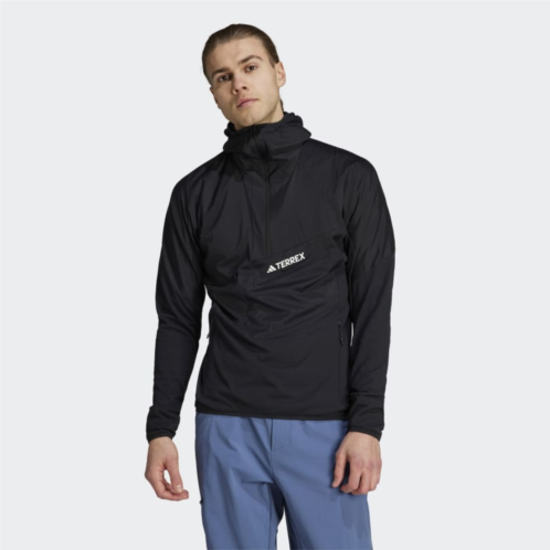 Adidas TERREX Techrock Ultralight 1/2-Zip Hooded Fleece Jacket