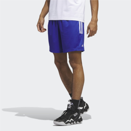 Adidas Legends 3-Stripes Basketball Shorts