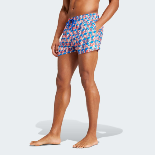 Adidas FARM Rio 3-Stripes CLX Swim Shorts