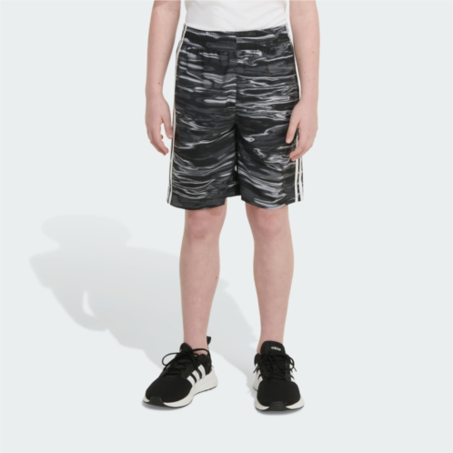 Adidas Allover Print Liquid Camo Woven Shorts