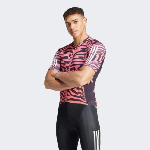Adidas Essentials 3-Stripes Fast Zebra Cycling Jersey