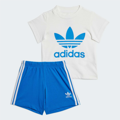 Adidas Adicolor Trefoil Shorts Tee Set