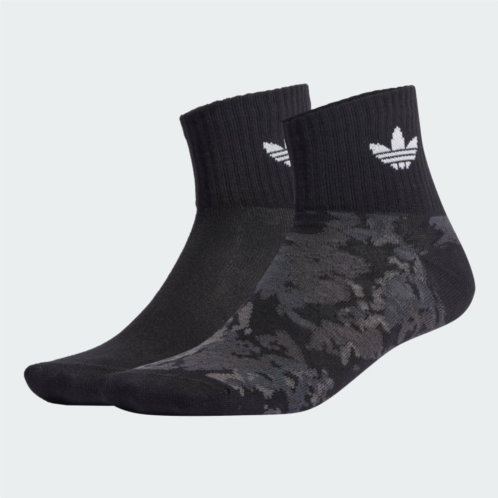Adidas Camo Ankle Socks 2 Pairs
