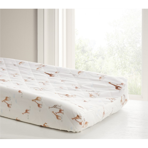 Potterybarn Goldie Giraffe Changing Pad Cover