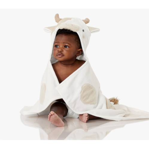 Potterybarn Cow Baby Hooded Towel