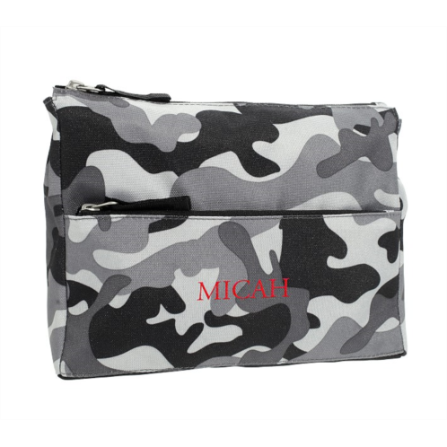 Potterybarn Mackenzie Gray Classic Camo Reflective Supplies Pouch