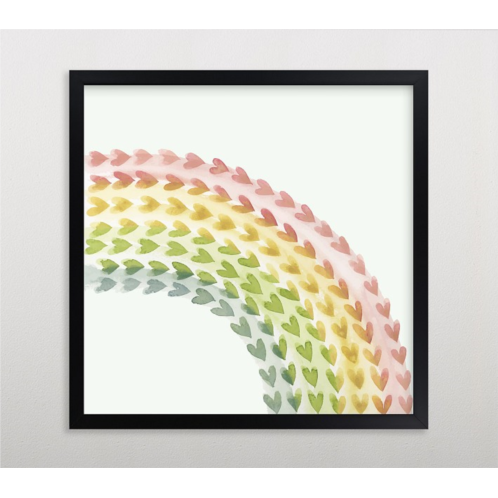 Potterybarn Minted Somewhere in the Rainbow Wall Art by Tina Faselli